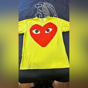 Comme des garcons Heart Graphic T-Shirt